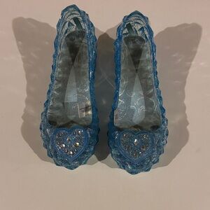 Disney Blue Sparkle Kids Costume Flats